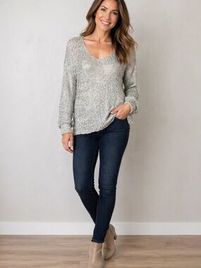 ✨ Apt. 9 Shimmer Knit Sweater | Size XL | Cozy + Chic ✨🤍